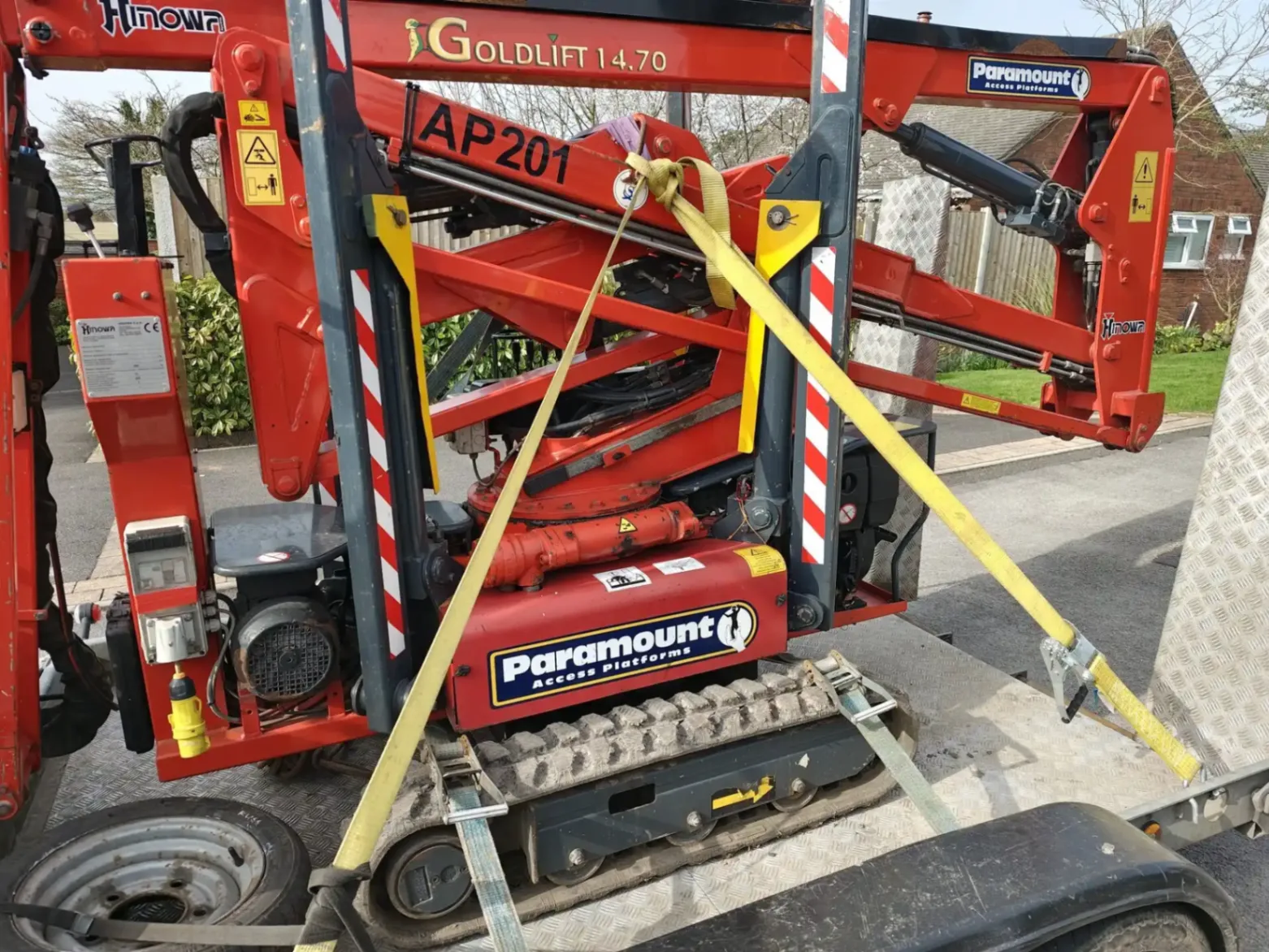 Our cherry picker for jobs with difficult access